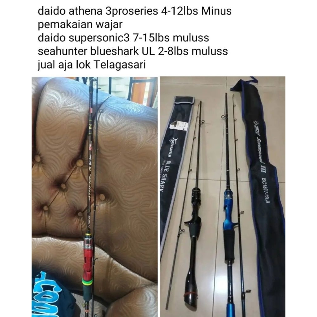 Seahunter blueshark UL 2-8lbs 150cm