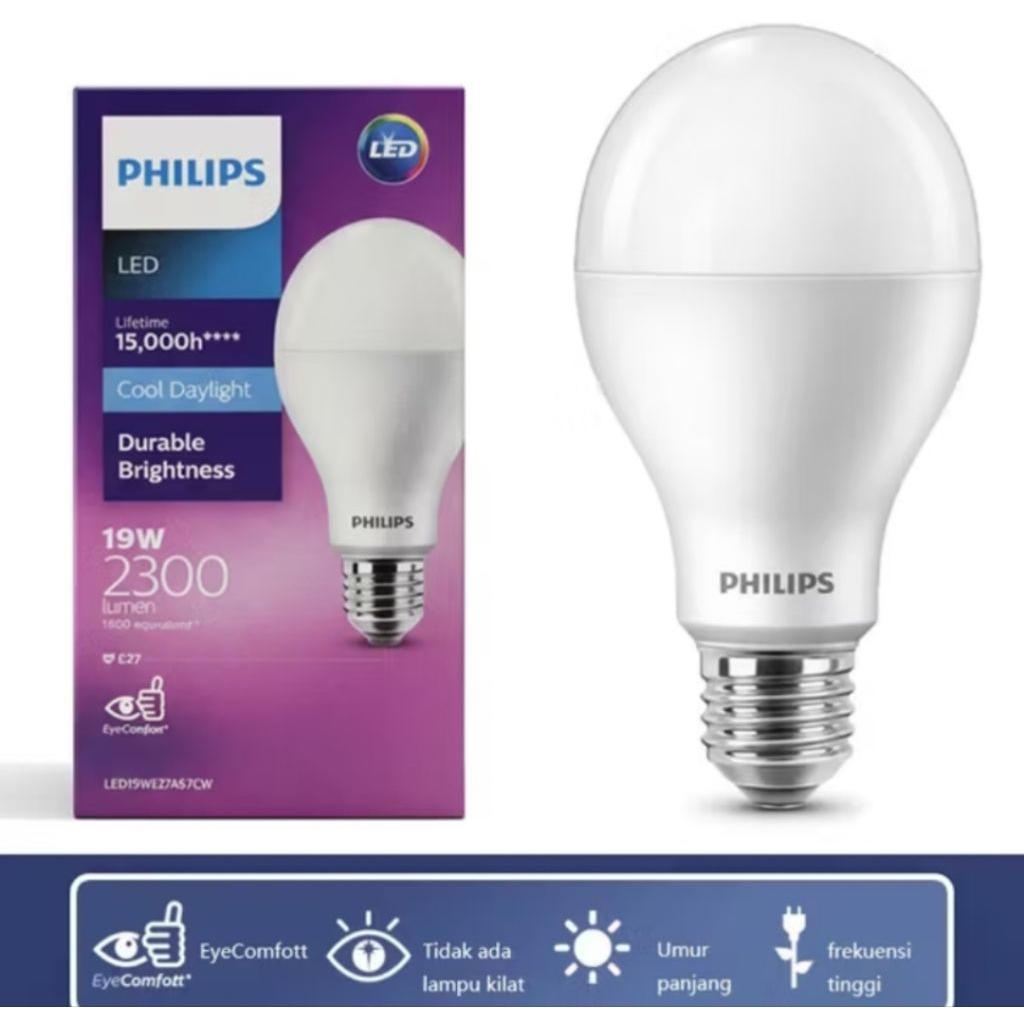 Lampu philips led 19 watt