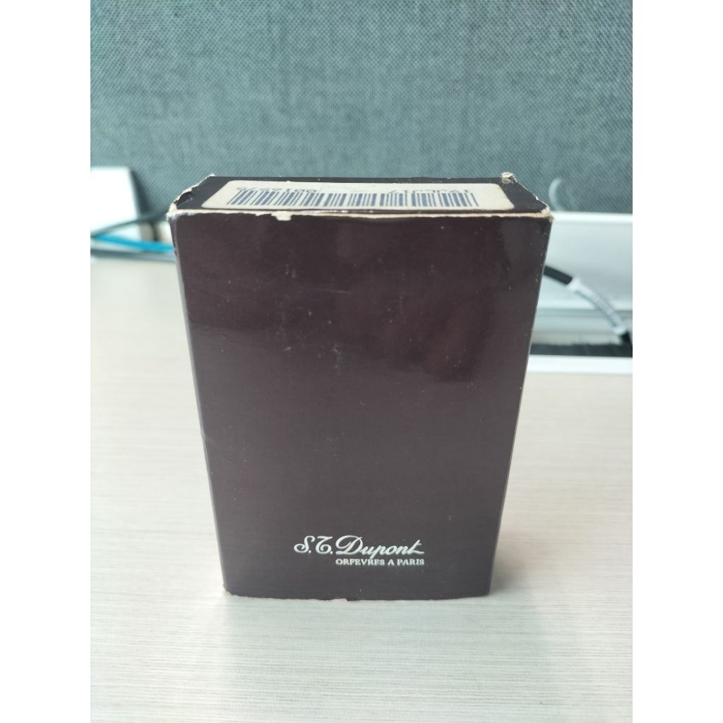 Di Jual Korek Api S.t. Dupont Paris Lighter Black Gold Original