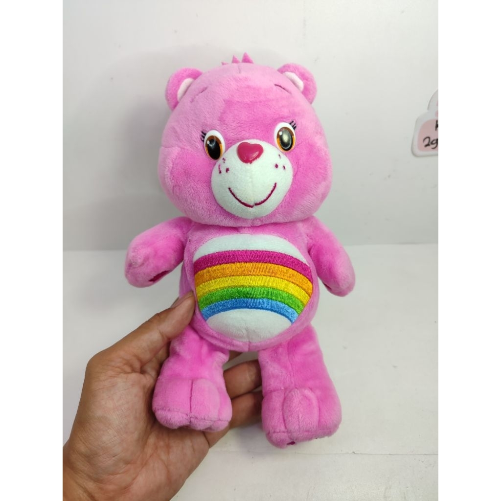 boneka care bears original pink rainbow carebear