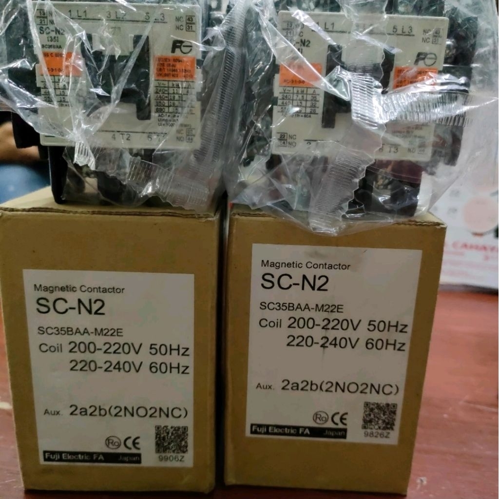 Magnetic Contactor Fuji SC-N2 220V ORIGINAL
