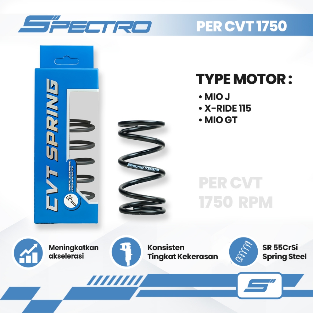 Spectro Per CVT 1750 Mio J Soul Gt X ride 115 Series Per Kampas Ganda Racing