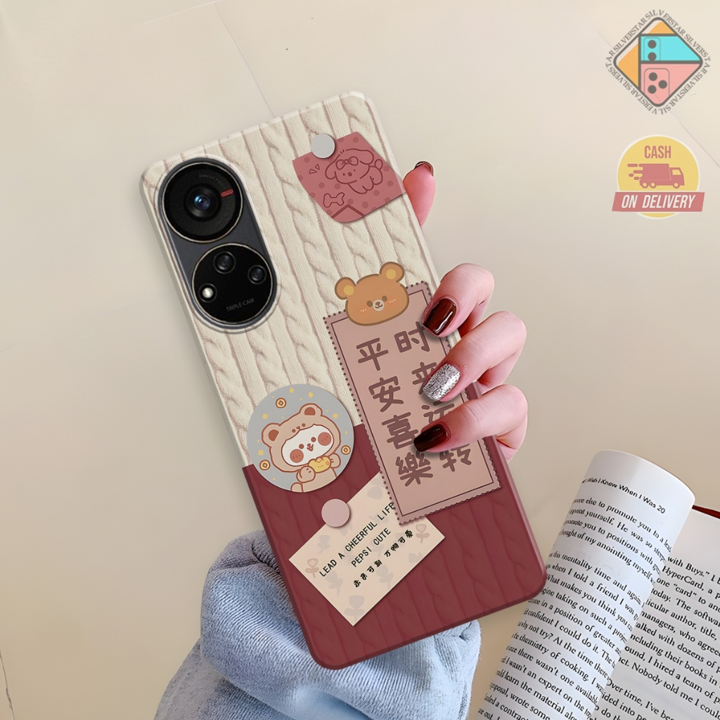 ZTE Blade V40s  Macaron Square Black Softcase ZTE Blade V40s