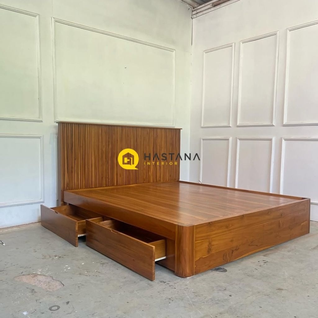 dipan minimalis kayu jati dipan laci kayu jati jepara