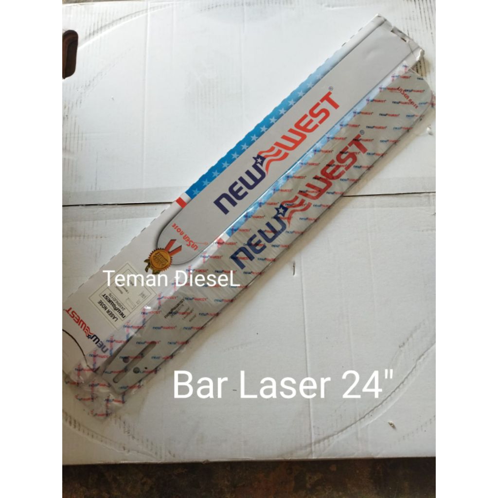 Bar Chainsaw New West 628 Bar 24 inch Laser Original New West