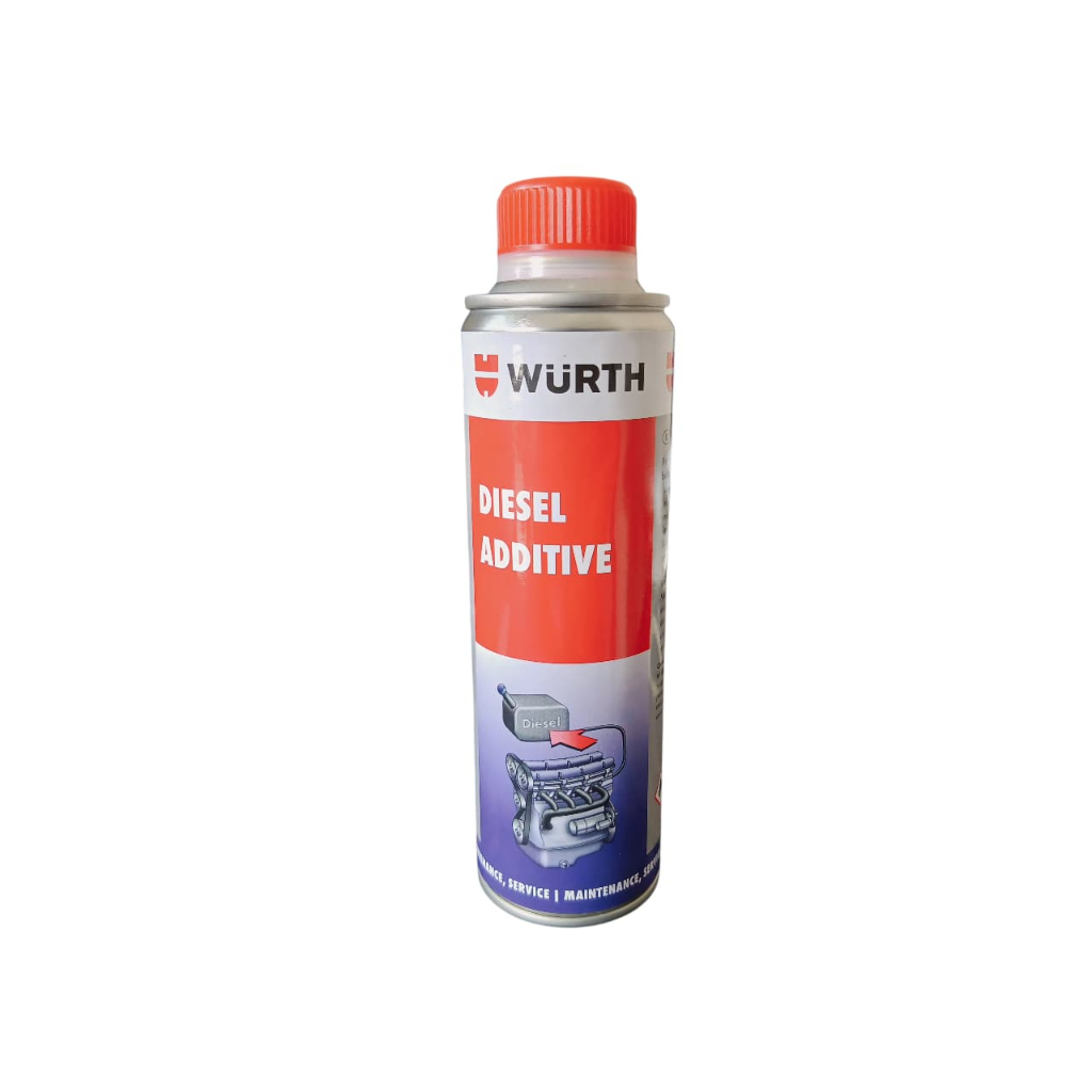 Wurth Diesel Additive 300ml - Pembersih Kerak Nosel Saluran Bahan Bakar Mesin Diesel