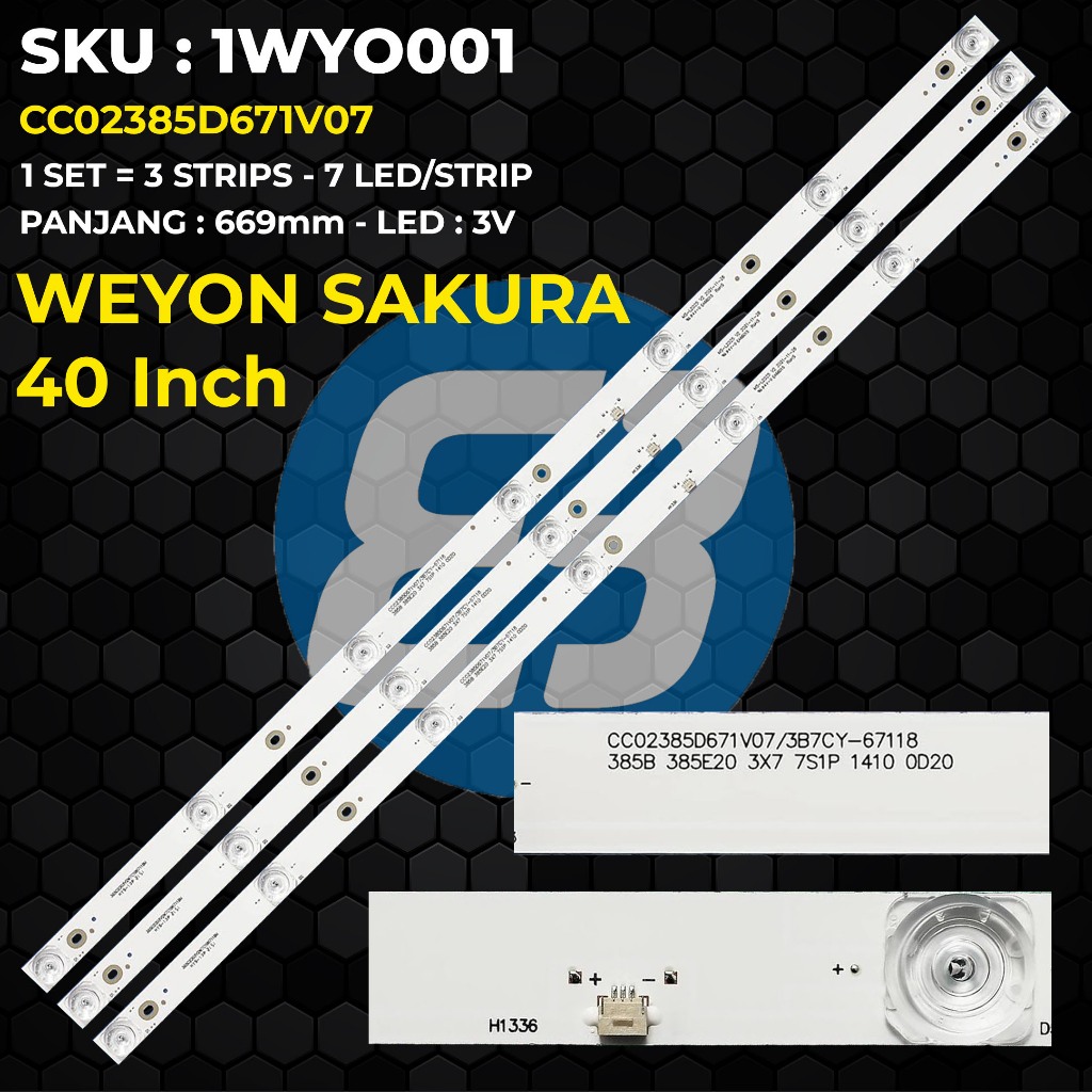 Backlight TV WEYON SAKURA 40 Inch CC02385D671V07