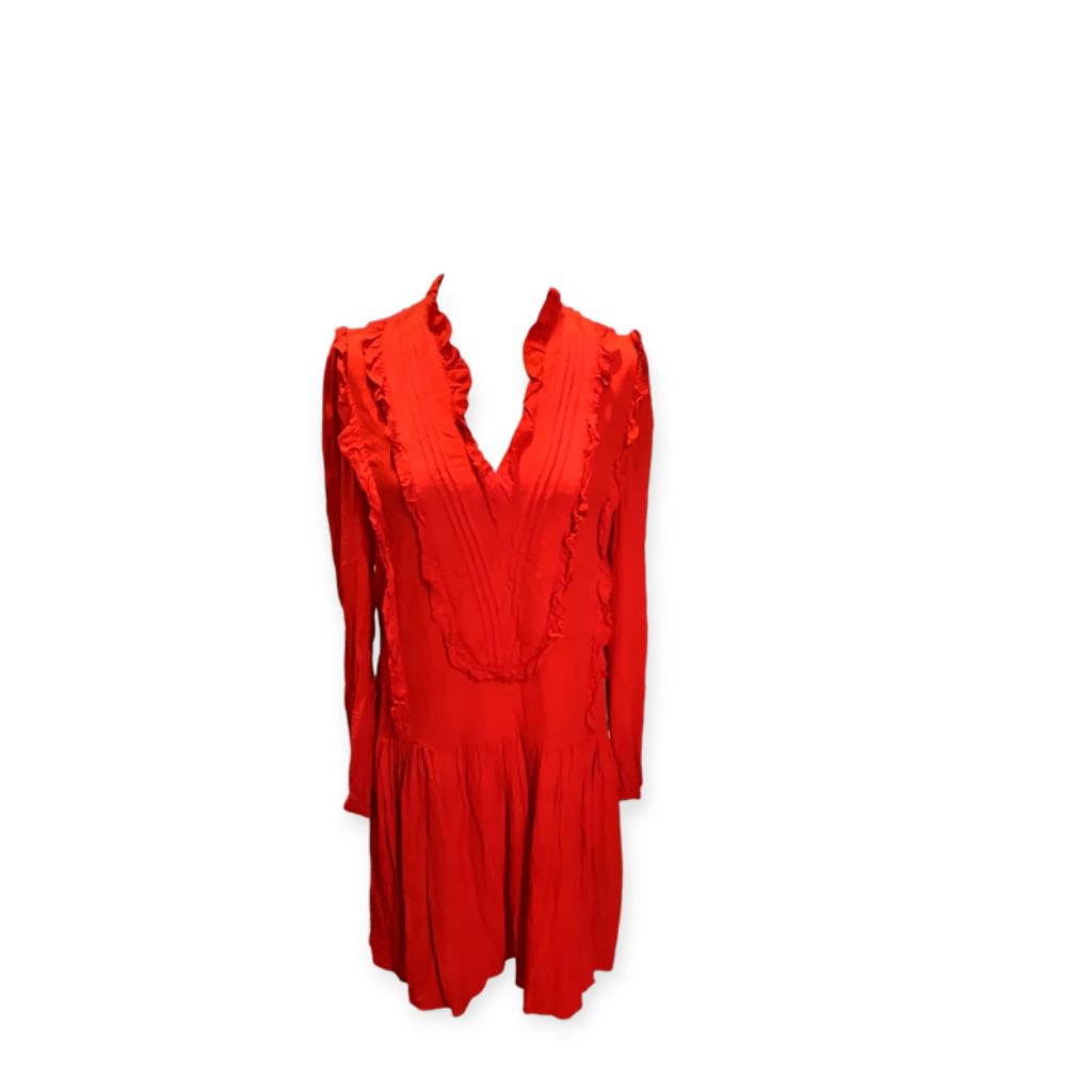 Claudie Pierlot Red Mini Dress