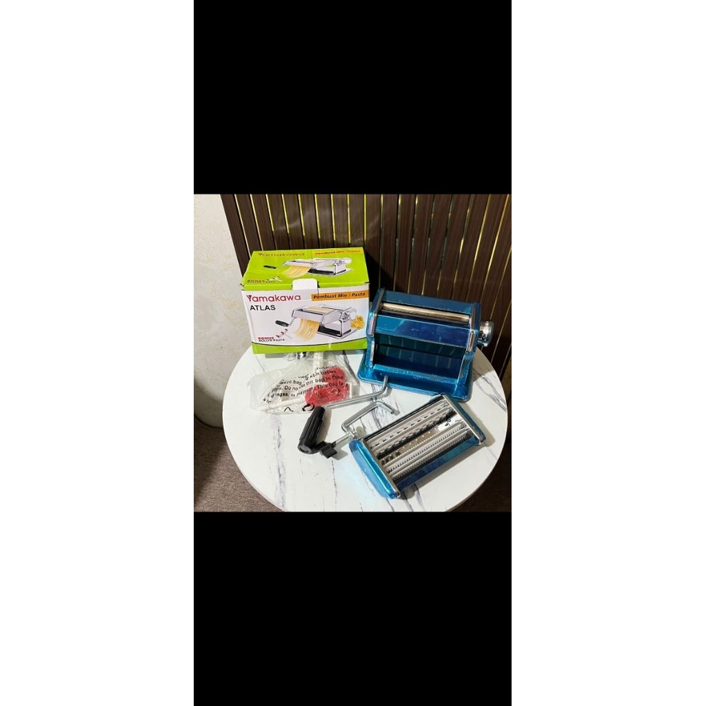 Yamakawa pembuat mie/pasta gilingan mie BONUS Roller Pasta