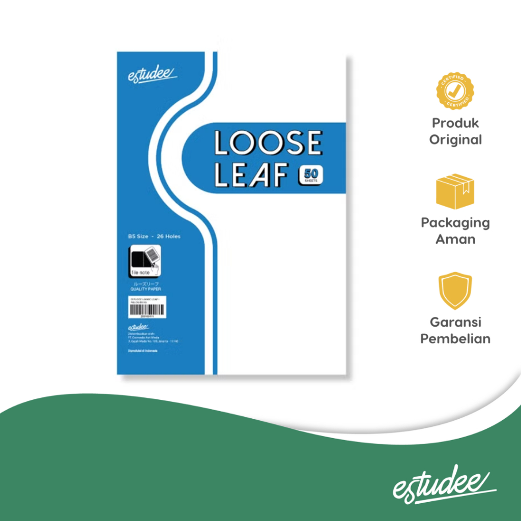 Estudee - ESTUDEE LOOSE LEAF I POLOS B5 50