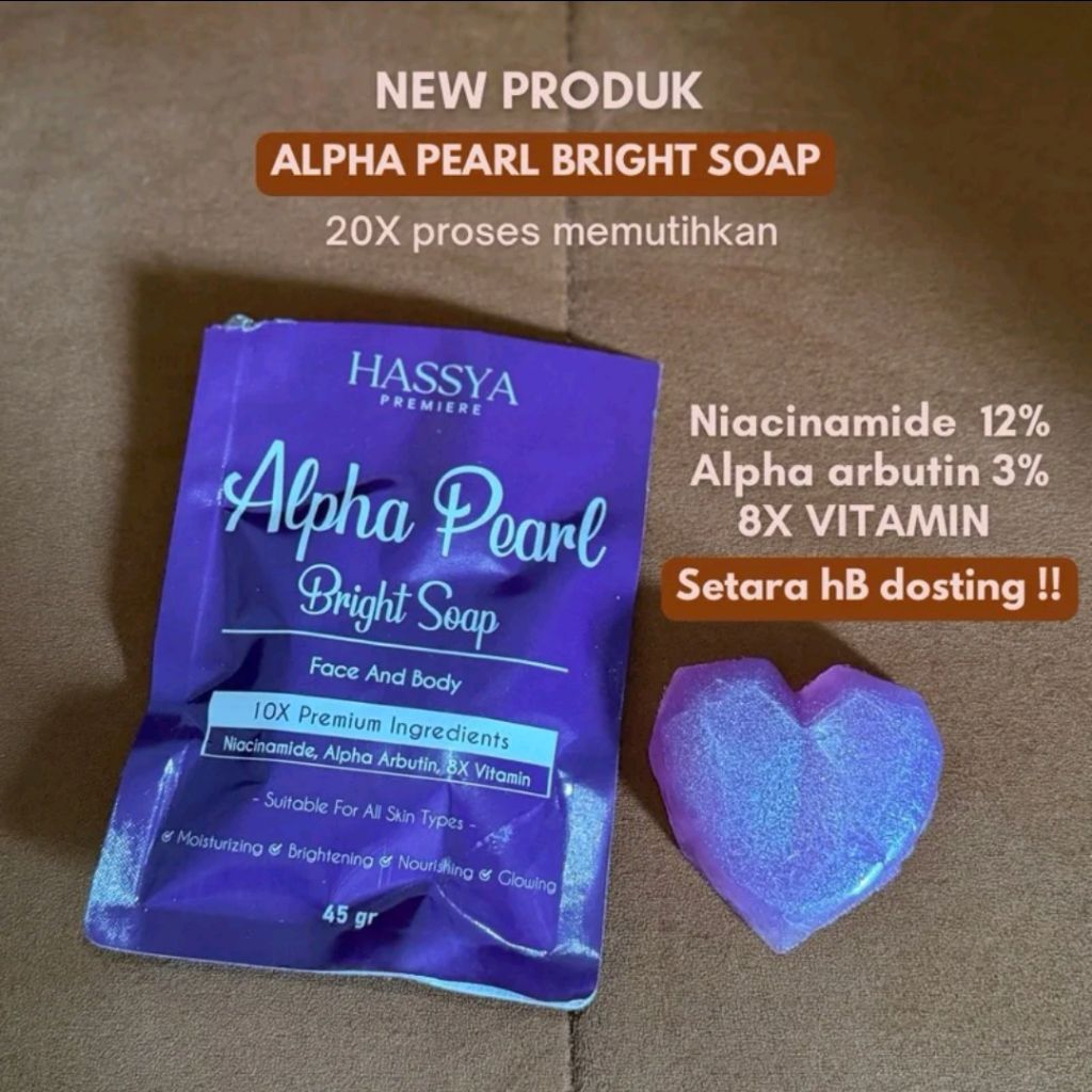 (READY STOCK) HASSYA BODYSKIM GLUTA SOAP BAR | SABUN BATANG HASSYA BODYSKIN