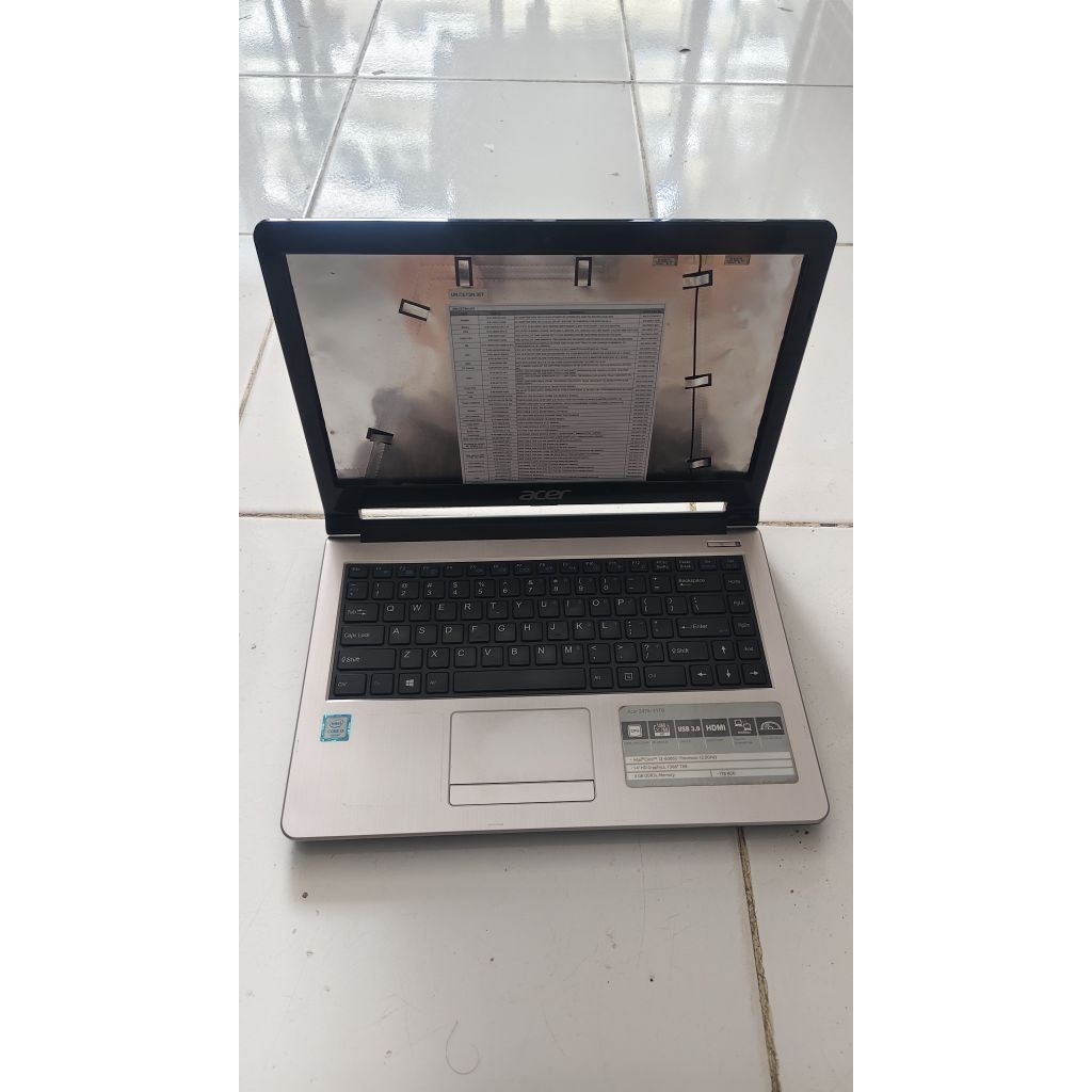 casing laptop acer z476