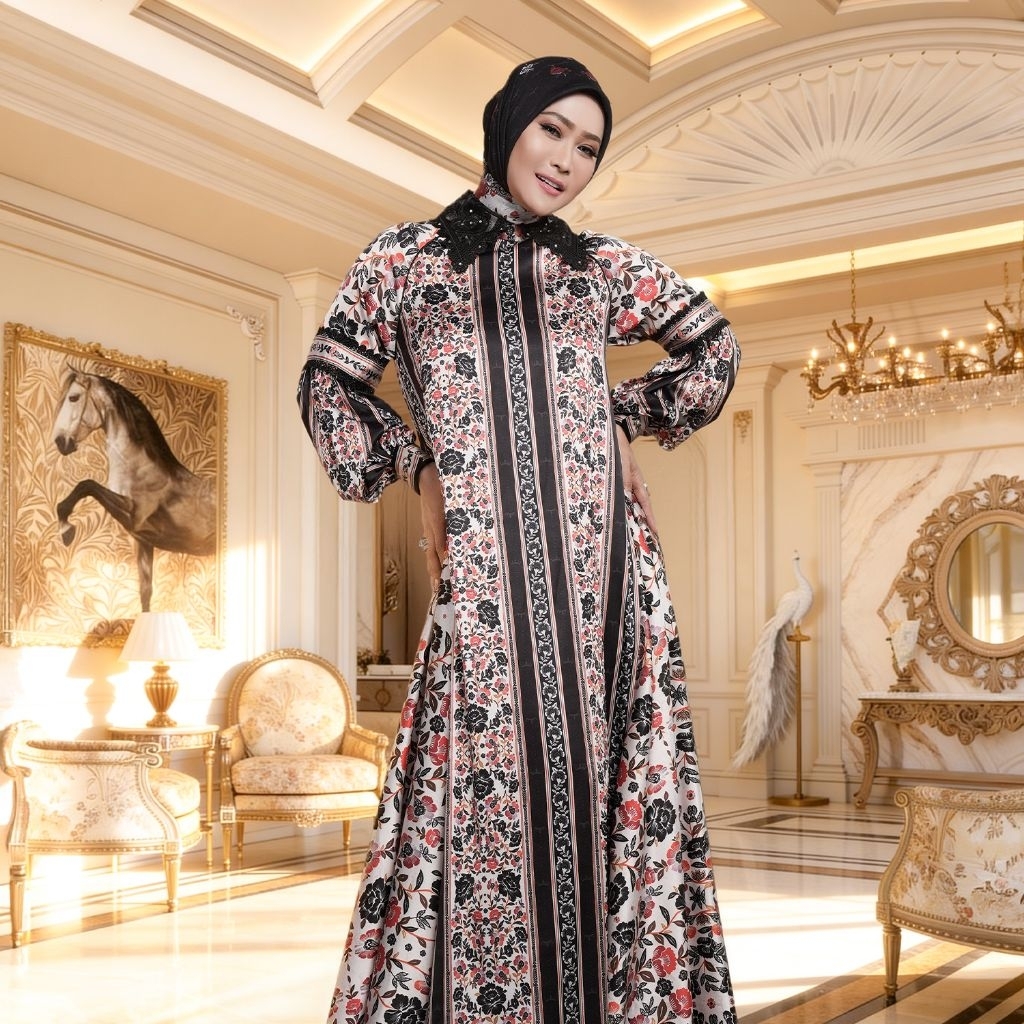 Mandjha Ivan Gunawan Clarissa Dress Busana Muslim Wanita Modest