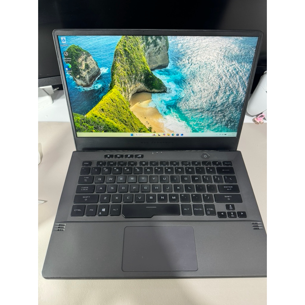 LAPTOP ASUS ROG ZEPHYRUS G14 GA401IU  RYZEN 7 4800HS 24GB 512SSD GTX1660TI 6GB