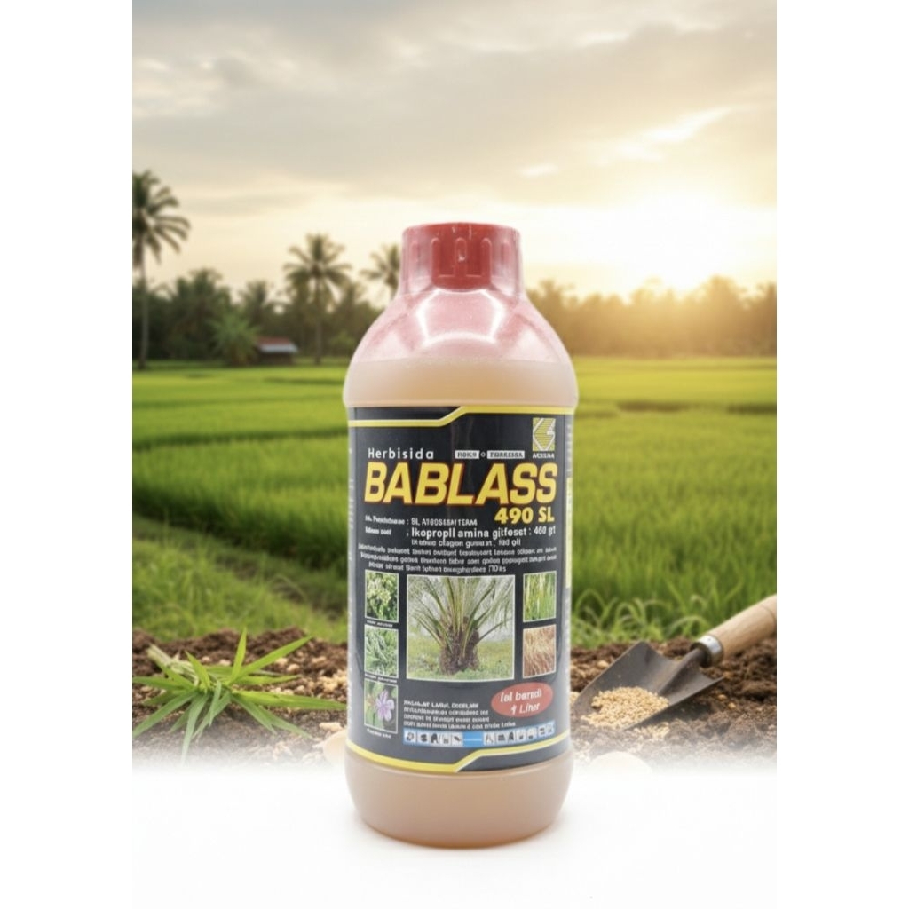 OBAT RUMPUT BABLAS 490 SL 1LITER ORIGINAL 100%