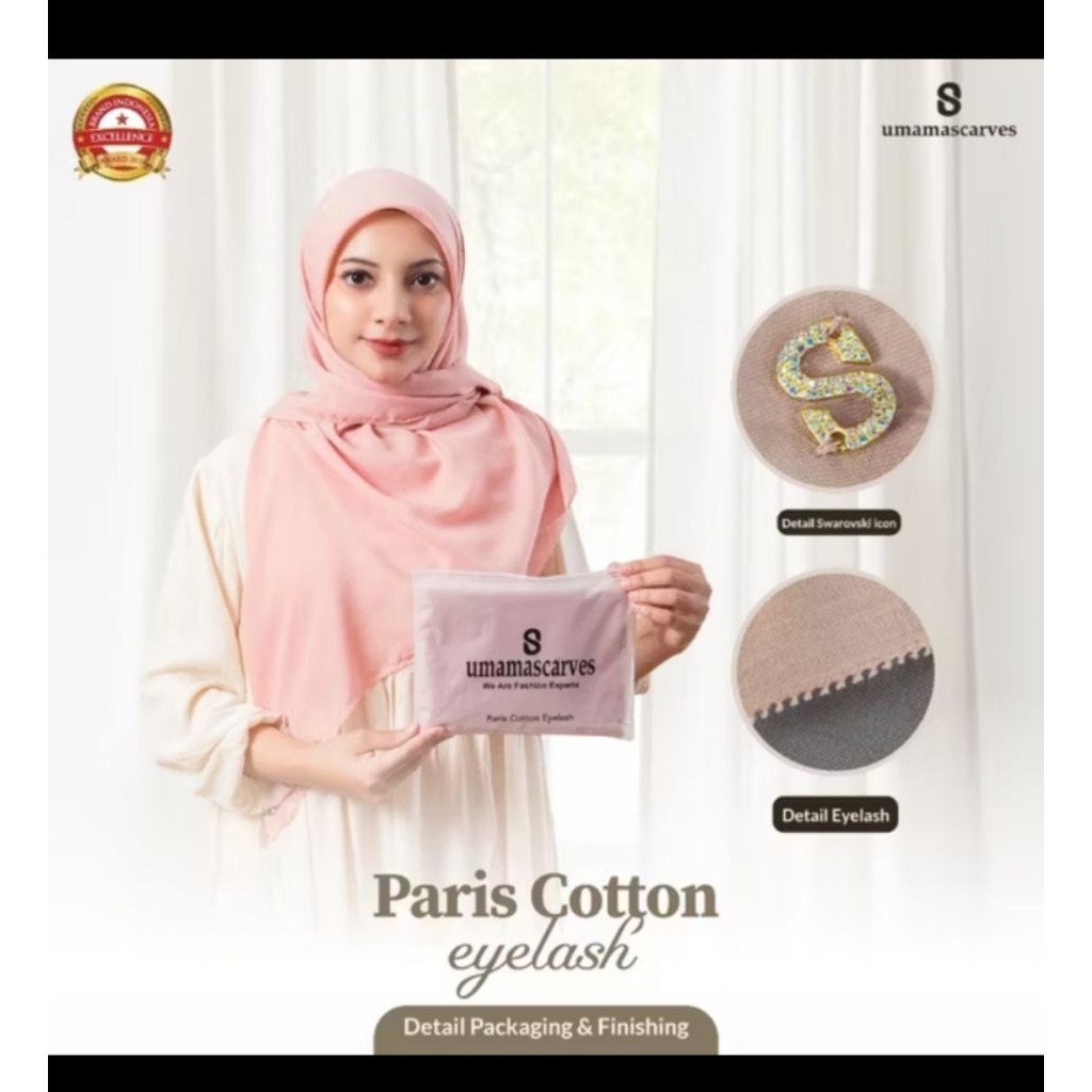 HIJAB UMAMA S SEGI EMPAT POLOS