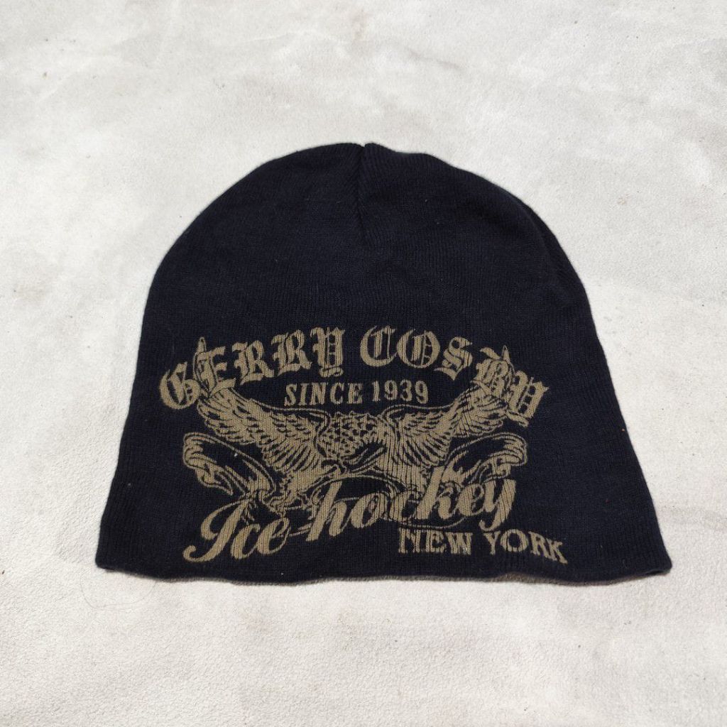 Topi beanie kupluk rajut Gerry Cosby ice hockey