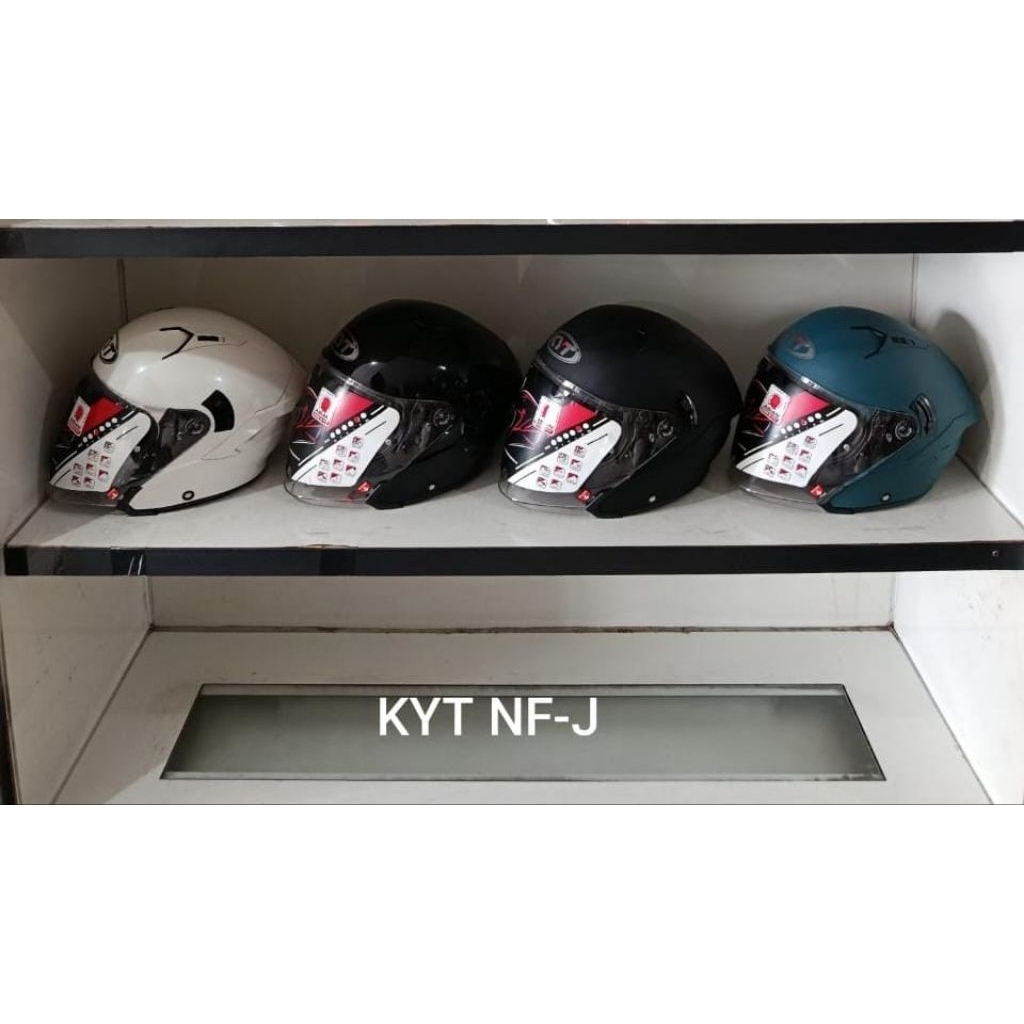 Helm KYT NFJ SOLID KYT 100%