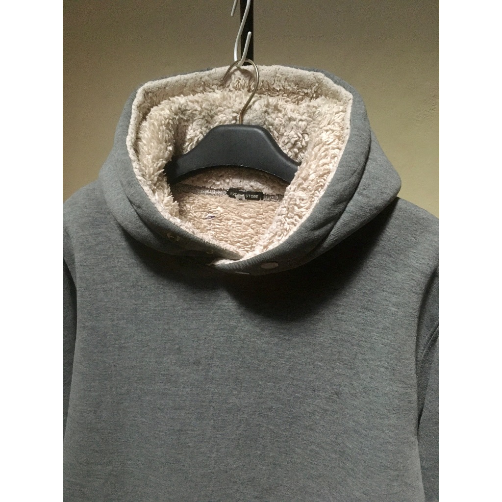 Pullover Hoodie Full Sherpa I Serpa Abu NoZip