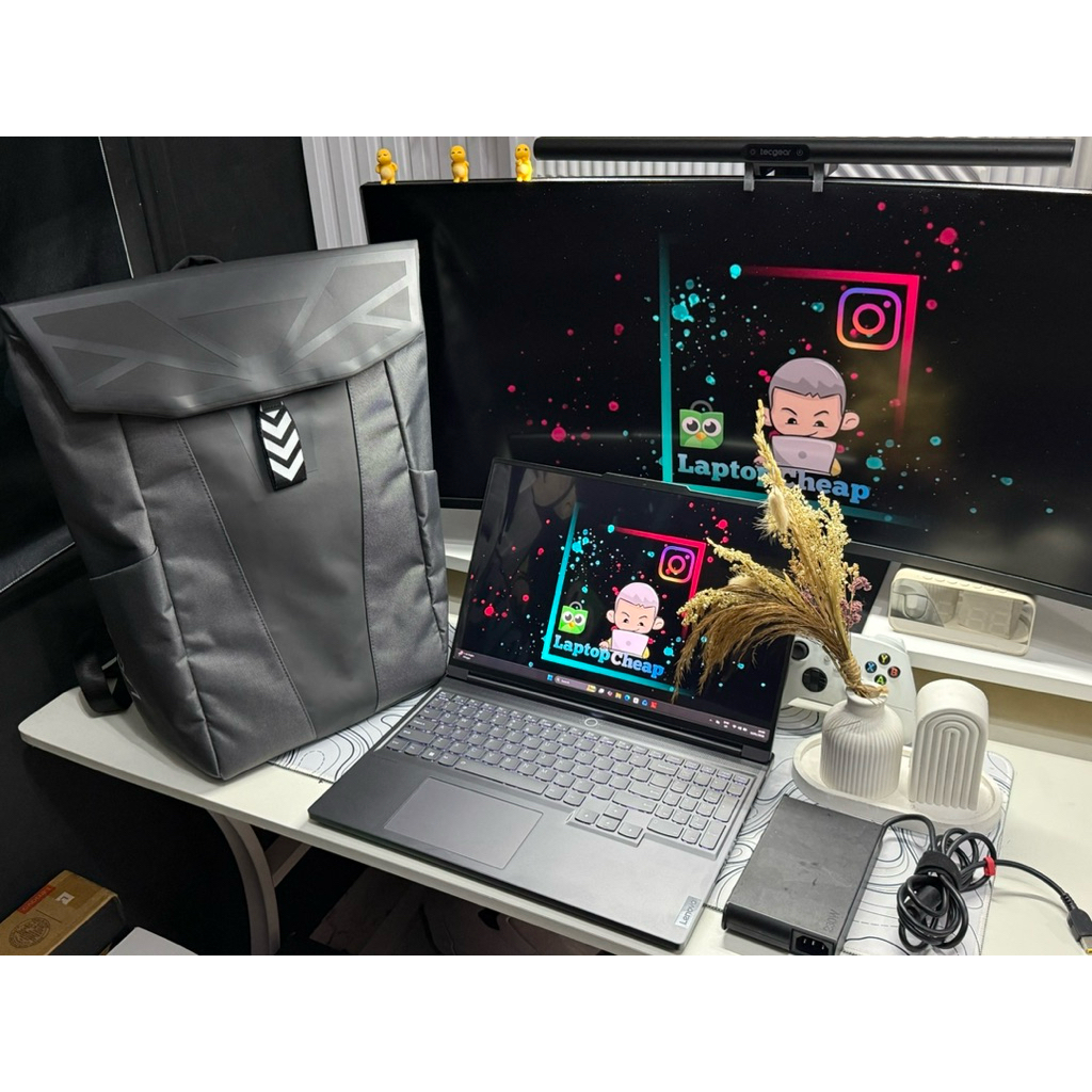 Lenovo Legion Slim 7 16IRH8 i9 13900H RTX 4070 Layar 3.2K 165Hz Ram 32GB Second Likenew