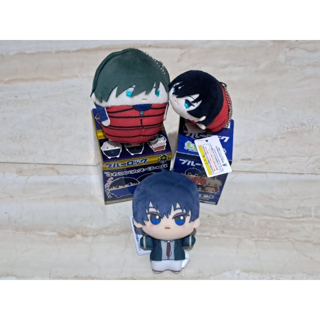 Blue Lock Chibigurumi Fuwakororin Mochikorin Rin Itoshi Isagi Yoichi