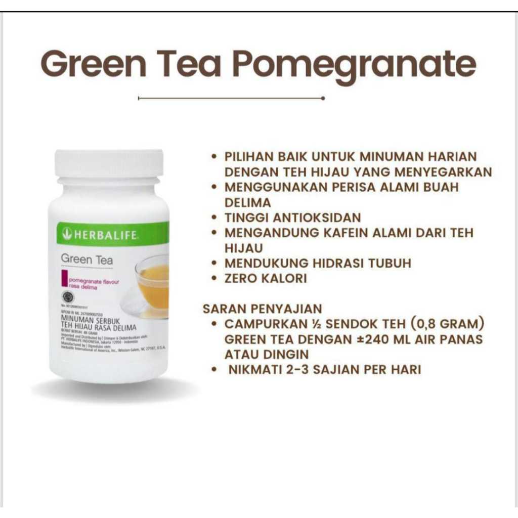 Green Tea Pomegranate