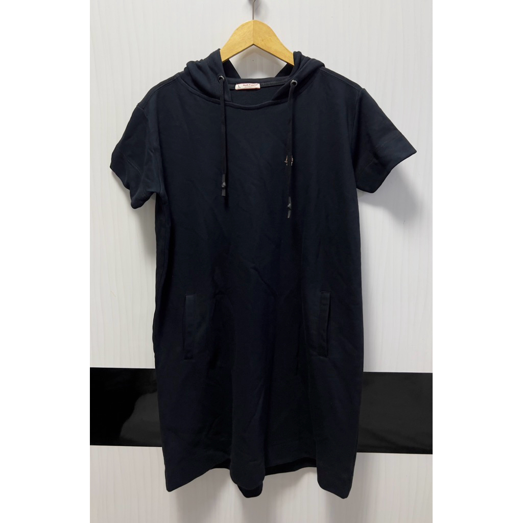 dress hoodie hush puppies hitam preloved
