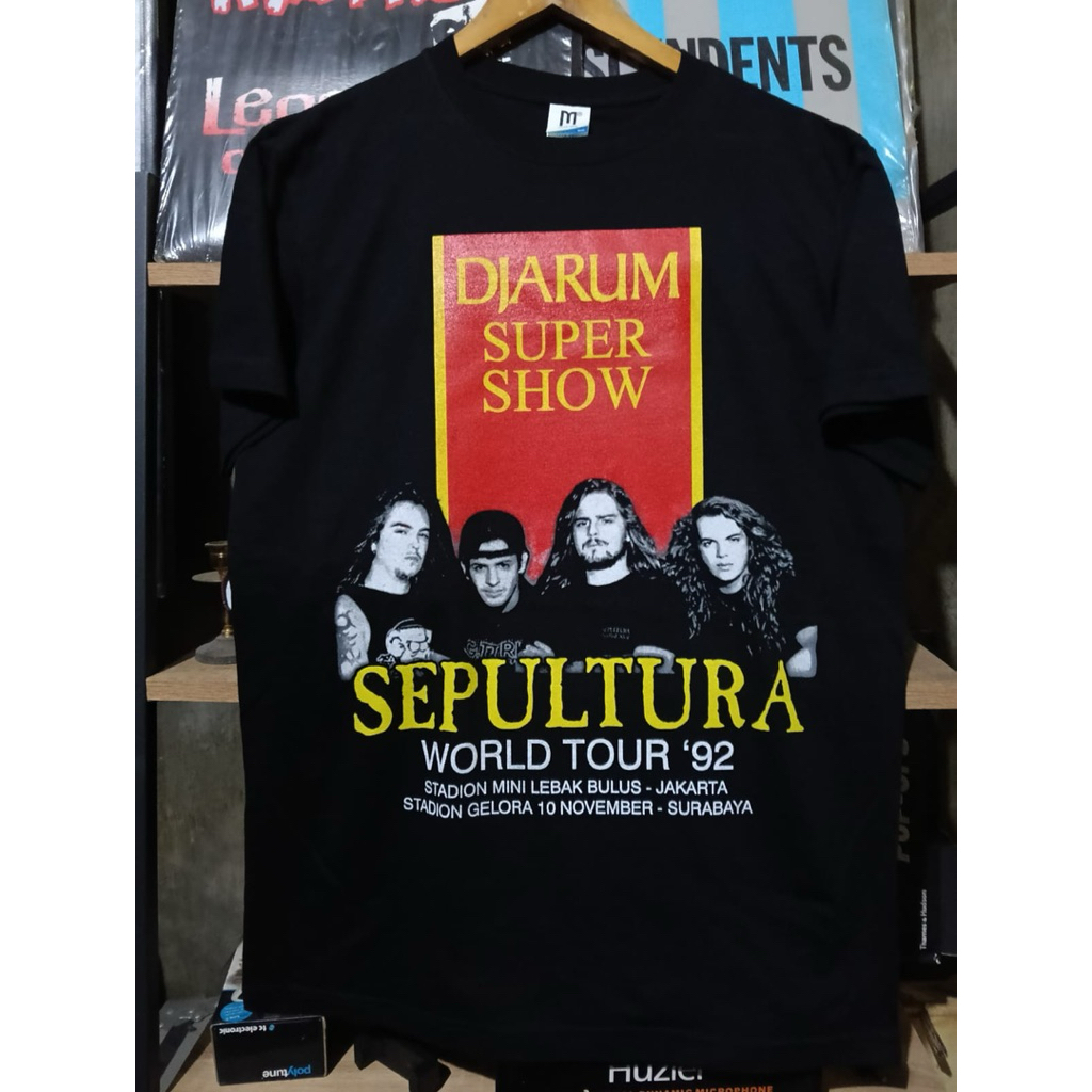 Kaos band sepultura - djarum super show