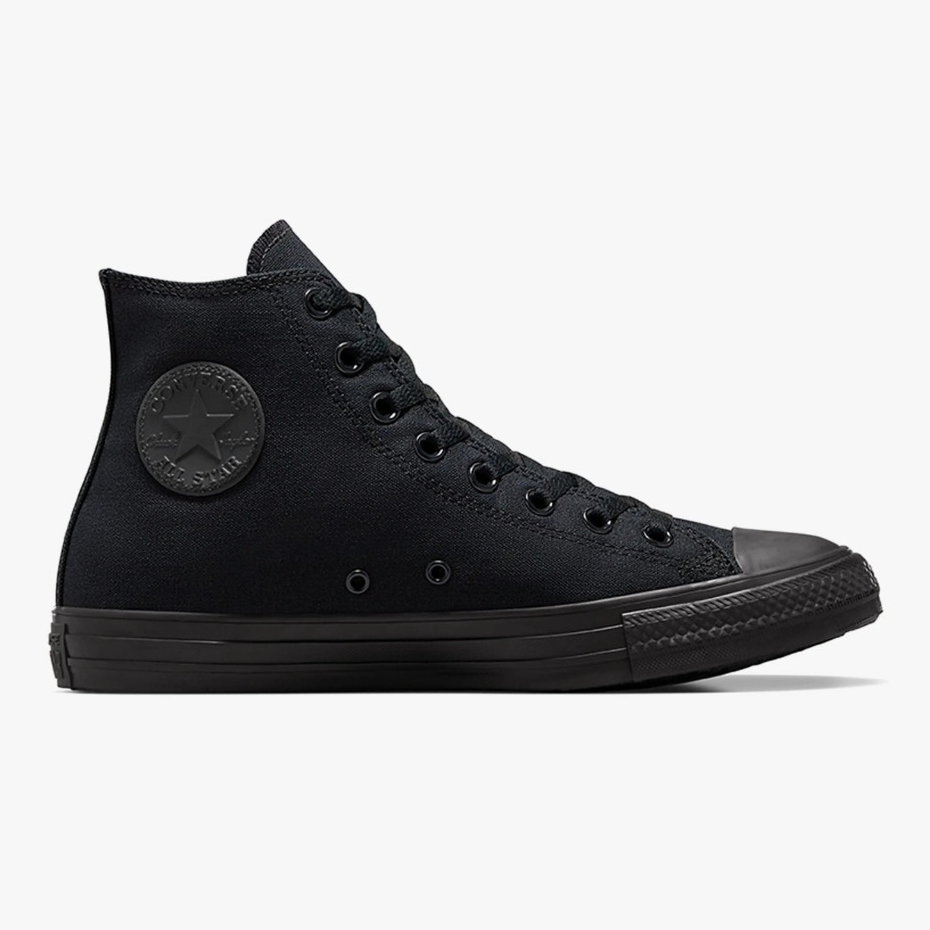 Sepatu Sneakers Unisex Converse Chuck Taylor All Star High Mono Black Original M3310C