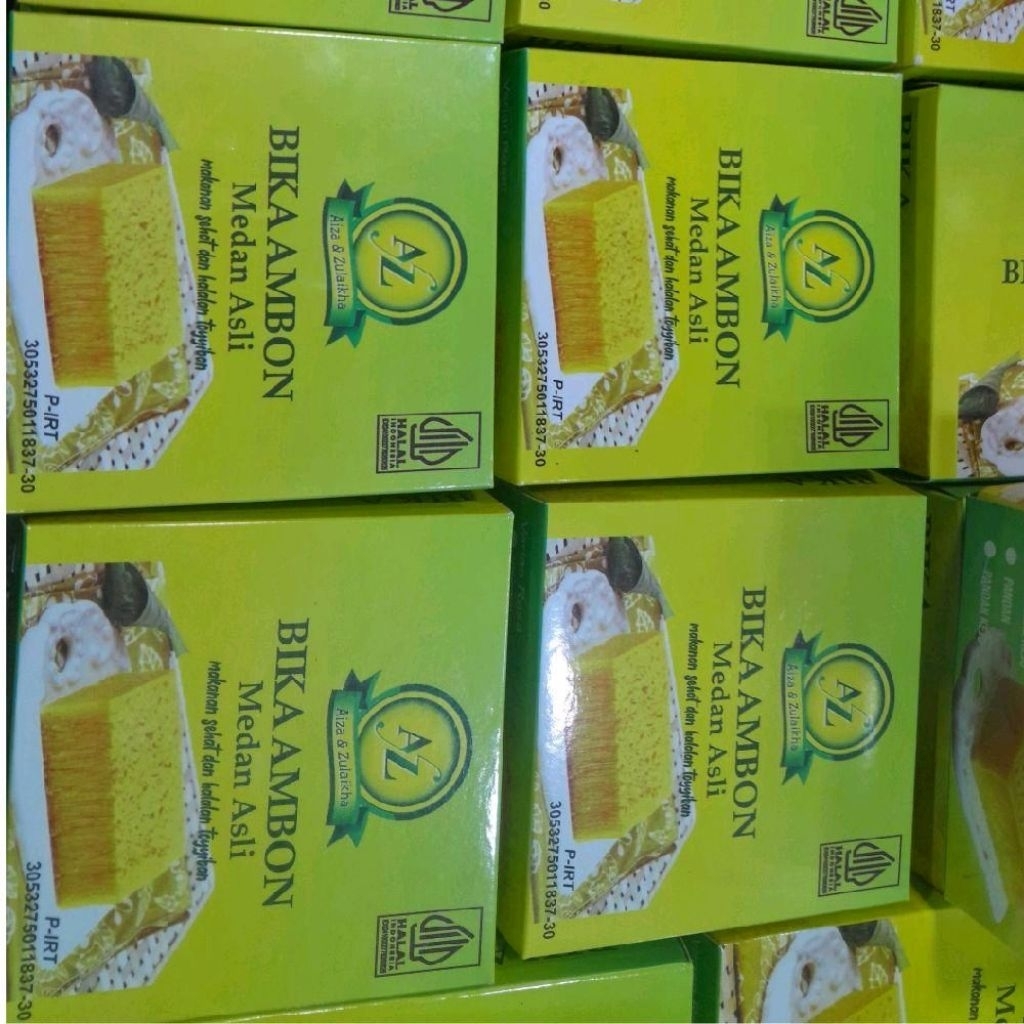 Kue Bika Ambon Medan Asli Istimewa (Ukuran Besar) / Bika Ambon Medan Asli Istimewa Ukuran Besar Prem