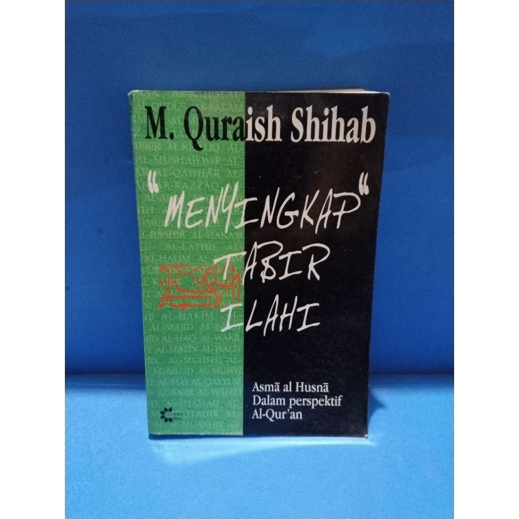Buku original MENYINGKAP TABIR ILAHI by Quraish Shihab