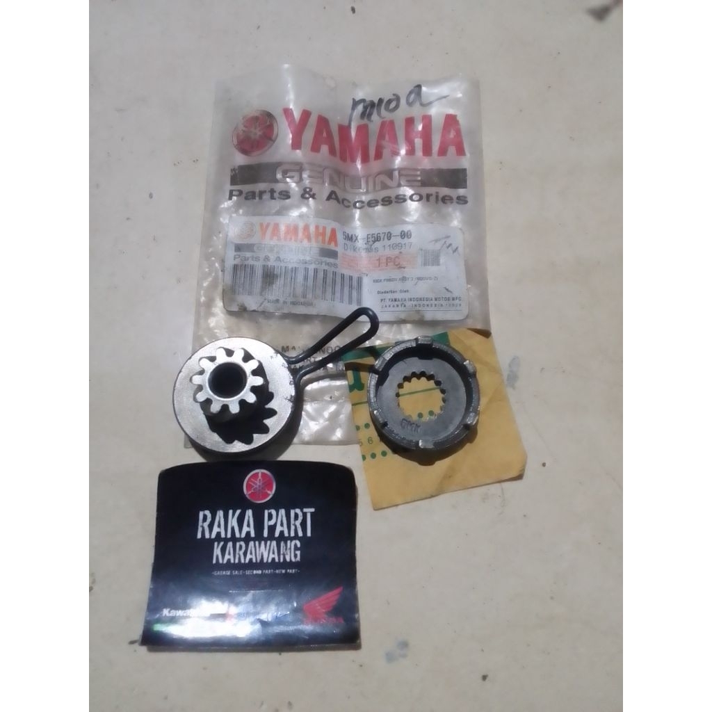 gigi pinion yamaha mio lama mio old original