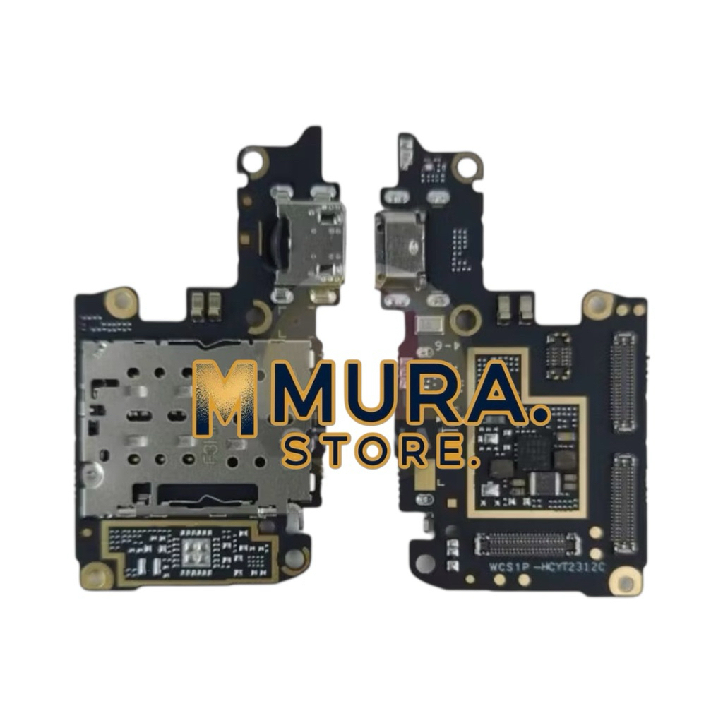 flexibel konektor cas papan cas connector charger vivo v15 pro + ic original