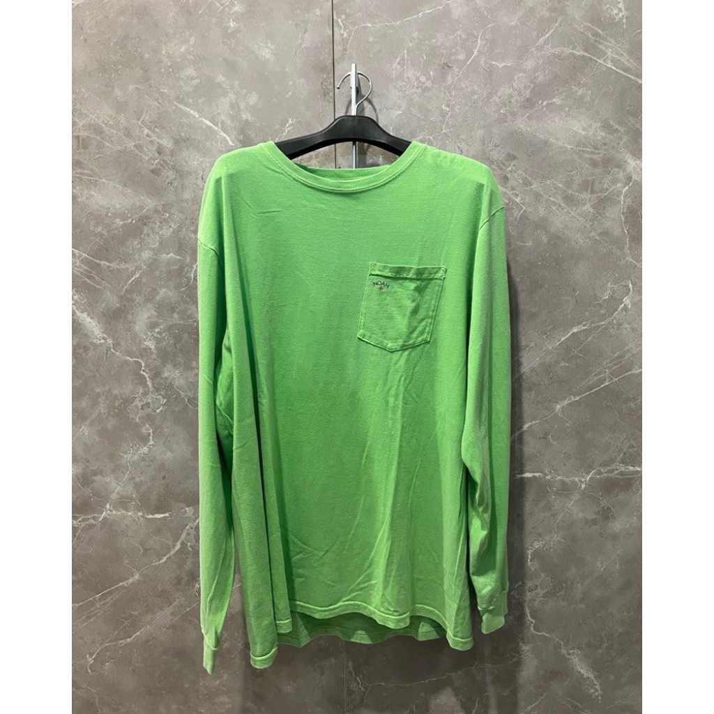 Noah Nyc Pocket Longsleeve Neon