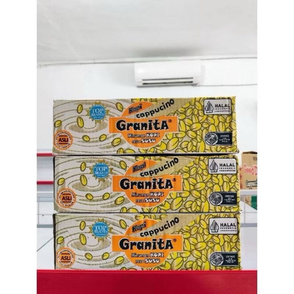 GRANITA KOPI SUSU KEMASAN 1 DUS 24 CUP X 175 ML