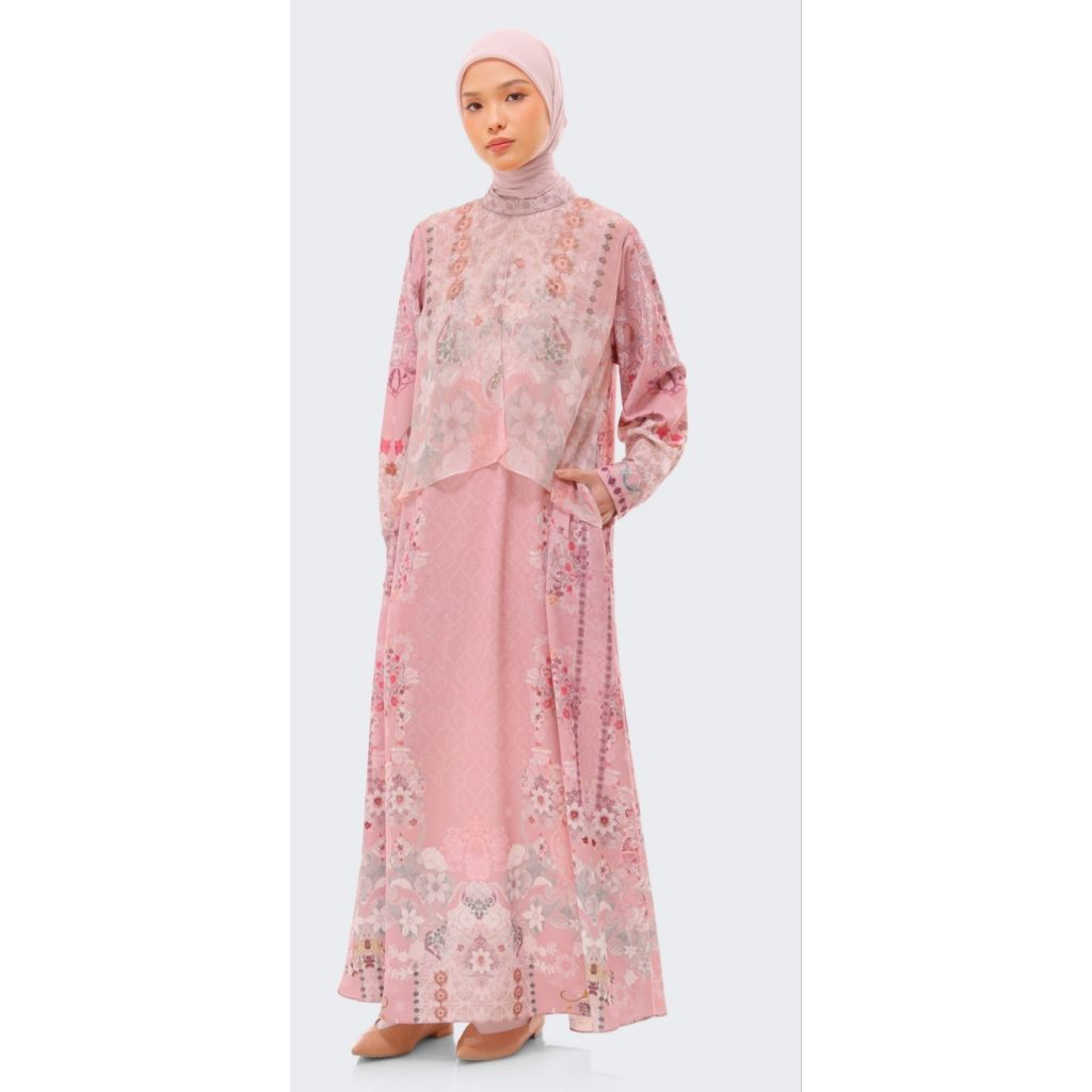 Zyran Dress Riamiranda Lentera Baju Lebaran RM Raya 2026 Ria Miranda Abaya Wanita Kaftan