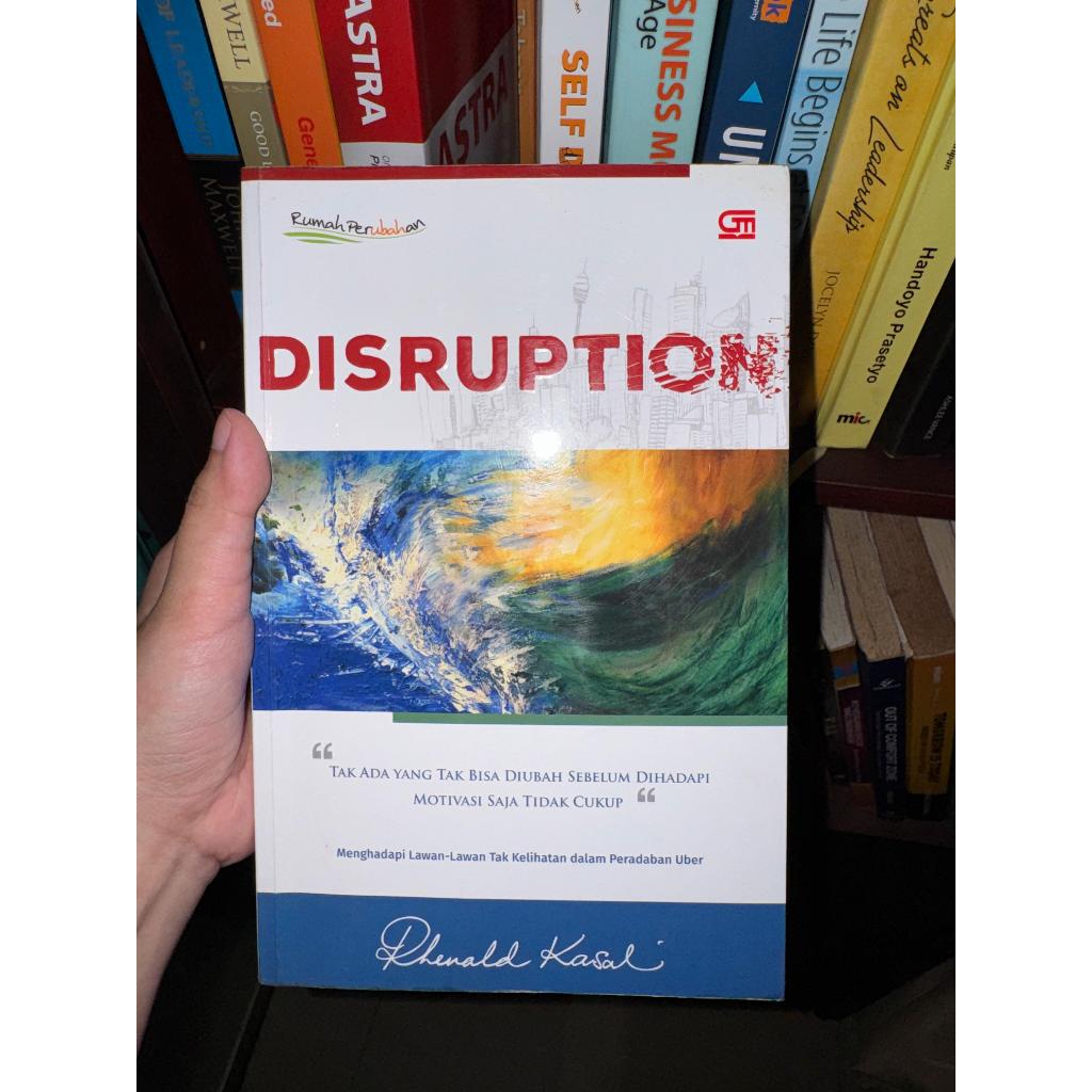 BUKU(preloved ori)“Disruption” karya Rhenald Kasali