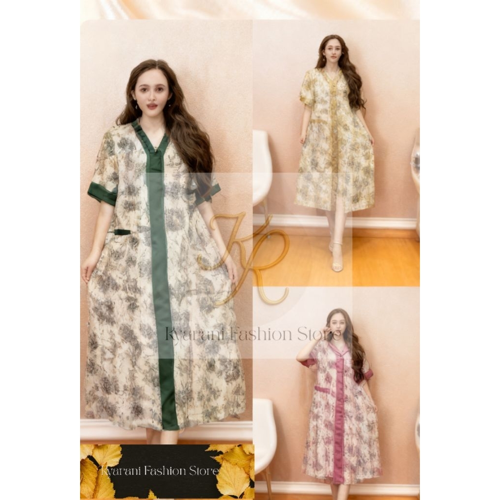 Dress Piyama Viral - Piyama Rayon - Piyama Jumbo