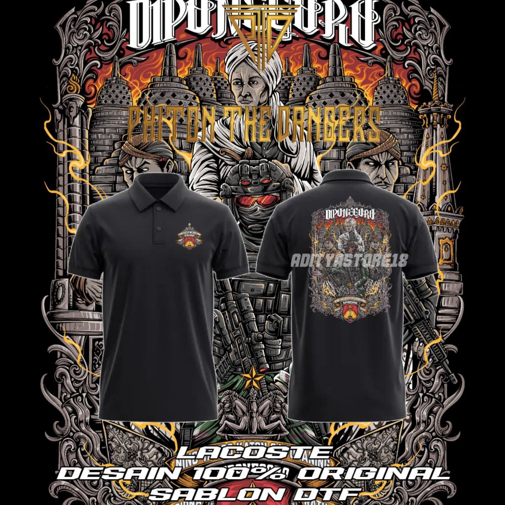 Kaos Polo Hodie Kemeja Kodam Diponegoro