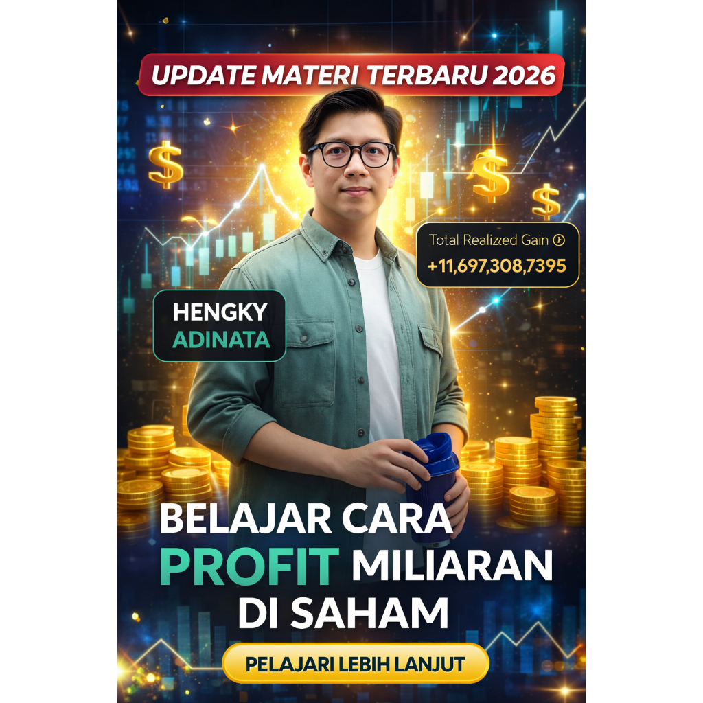 Hengky Adinata Remora Trader Belajar Saham Terbaru 2026 - Cara Profit Miliaran di Saham