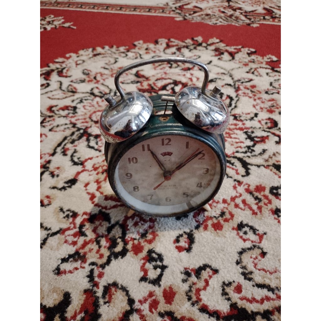 Jam Weker Lawas Jadul Antik Vintage Display