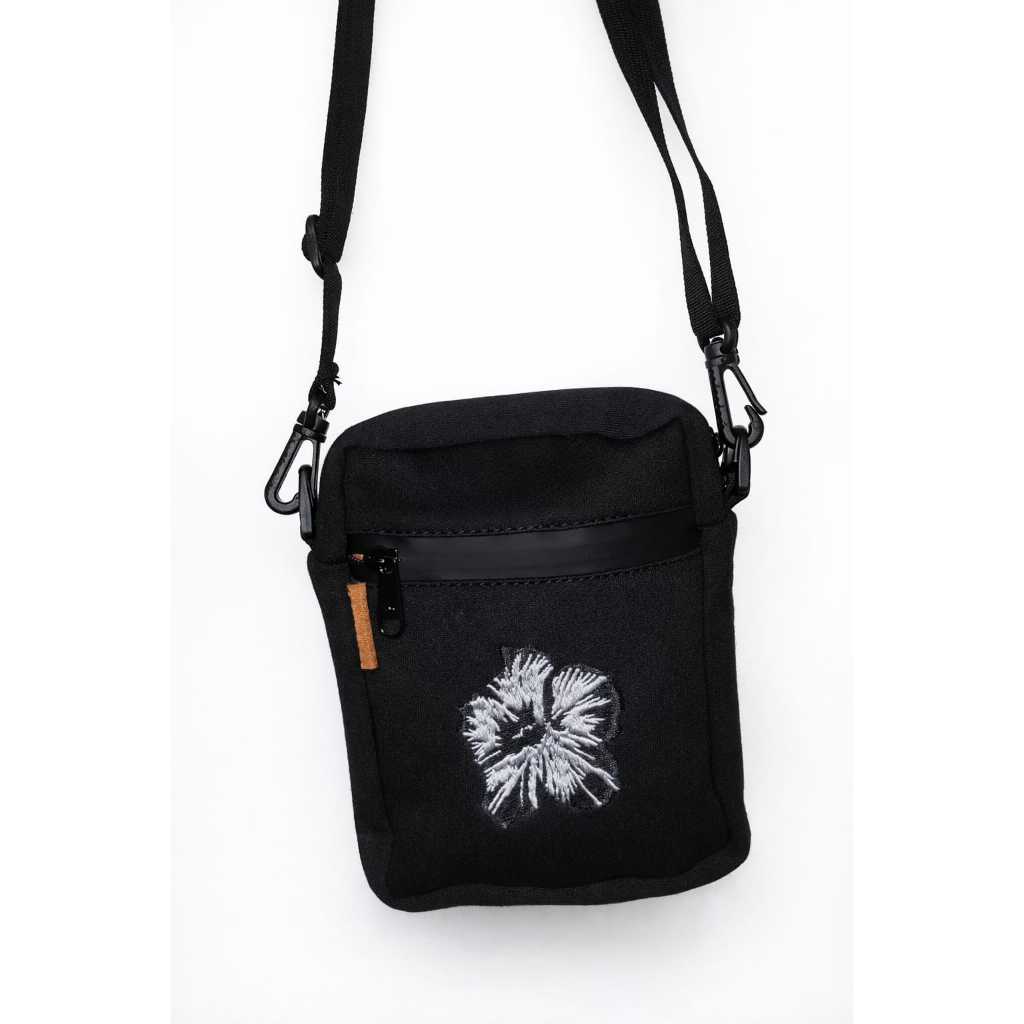 SLINGBAG MINI Canvas 2 Ruang Multifungsi Ukuran 17x20x5cm Tas Selempang pria wanita