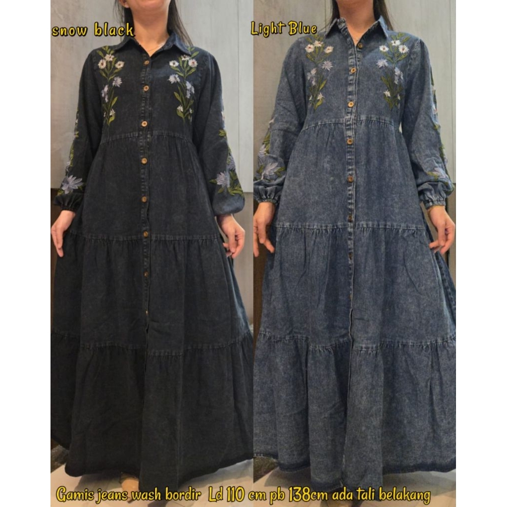 GAMIS jeans bordir import