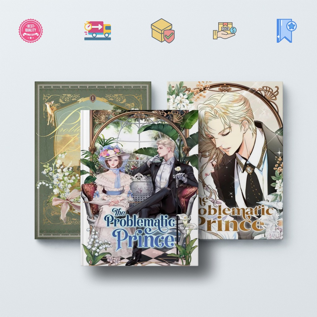 (Eng & Indo) Novel The Problematic Prince Vol 1-2 by Solche paperback