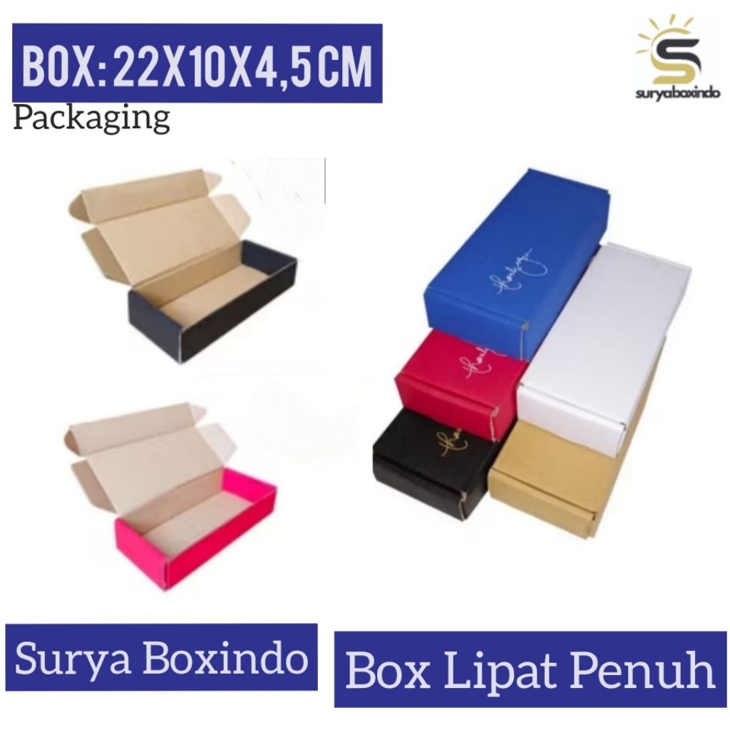 Box 22x10x4.5cm (Brownies)/Kardus/Hampers/Brownies