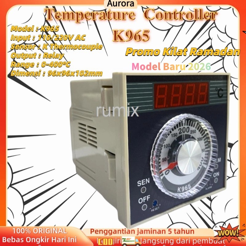 K965 Module Modul Digital Oven Deck Temperature Temperatur Suhu Controller Control Kontroller Kontro