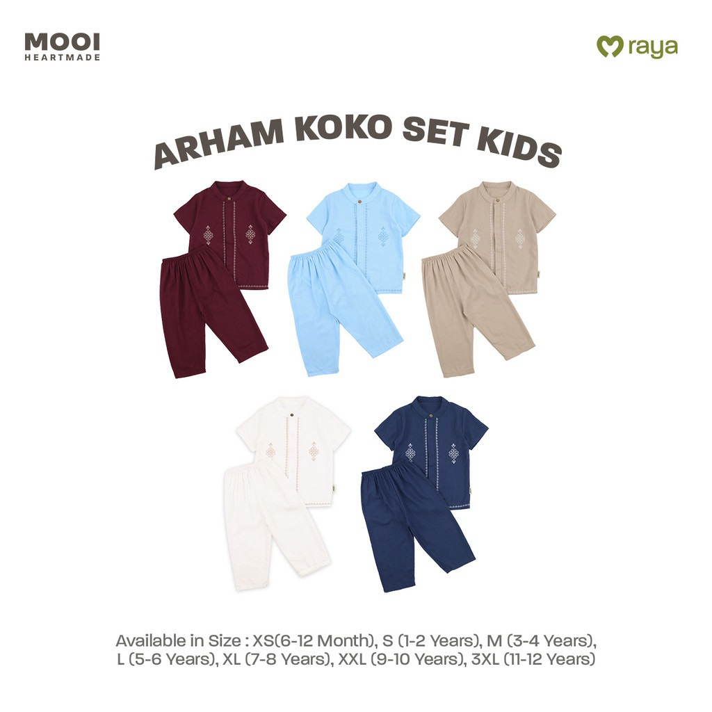 MOOI Arham koko set kids