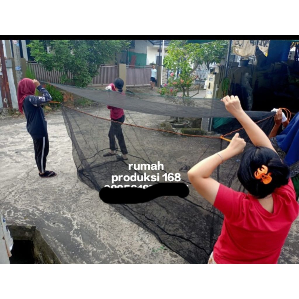 keramba ikan tutup 1m x 3m x 1.2m keramba jaring apung waring ikan