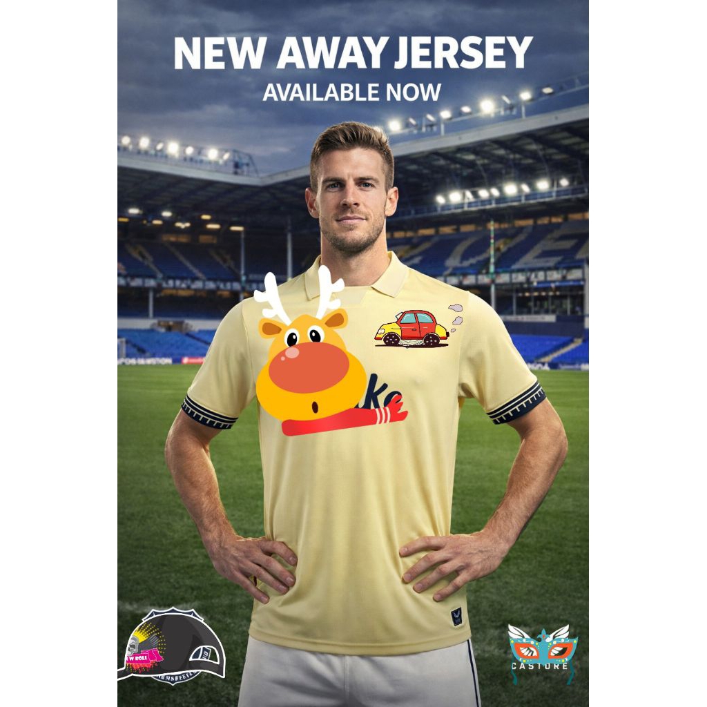 Jersey Everton Away 2025/2026