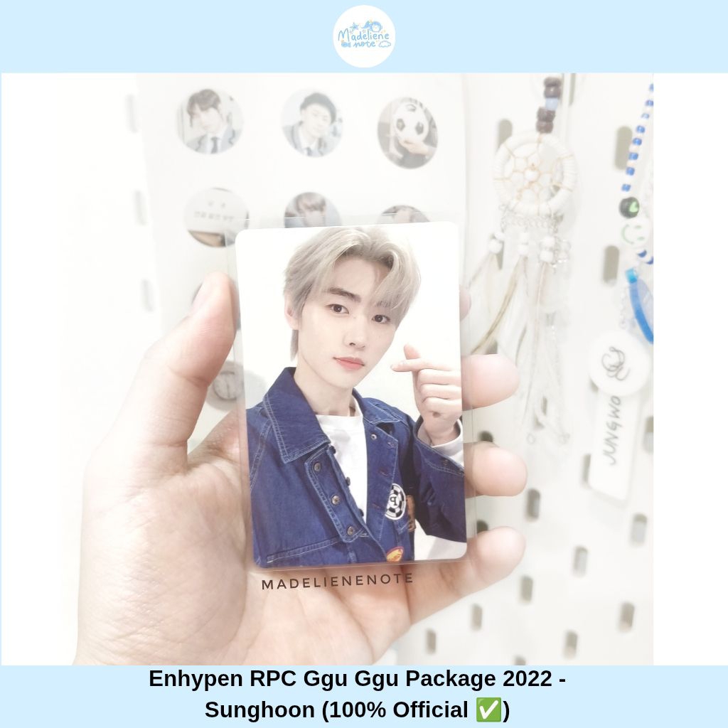 (OFFICIAL) RPC Ggu Ggu Package 2022 - Sunghoon free mouse pad atau washi tape jika beruntung